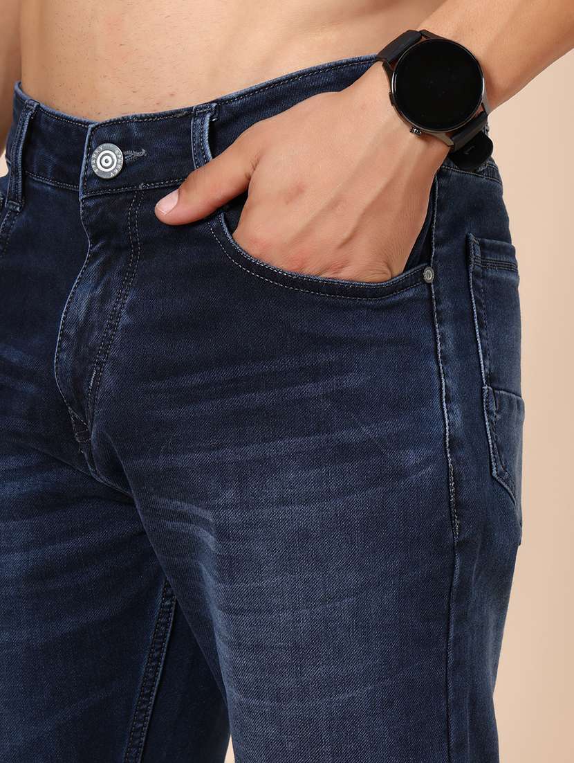 men washed mid rise full length jean - 22005095 -  Standard Image - 4