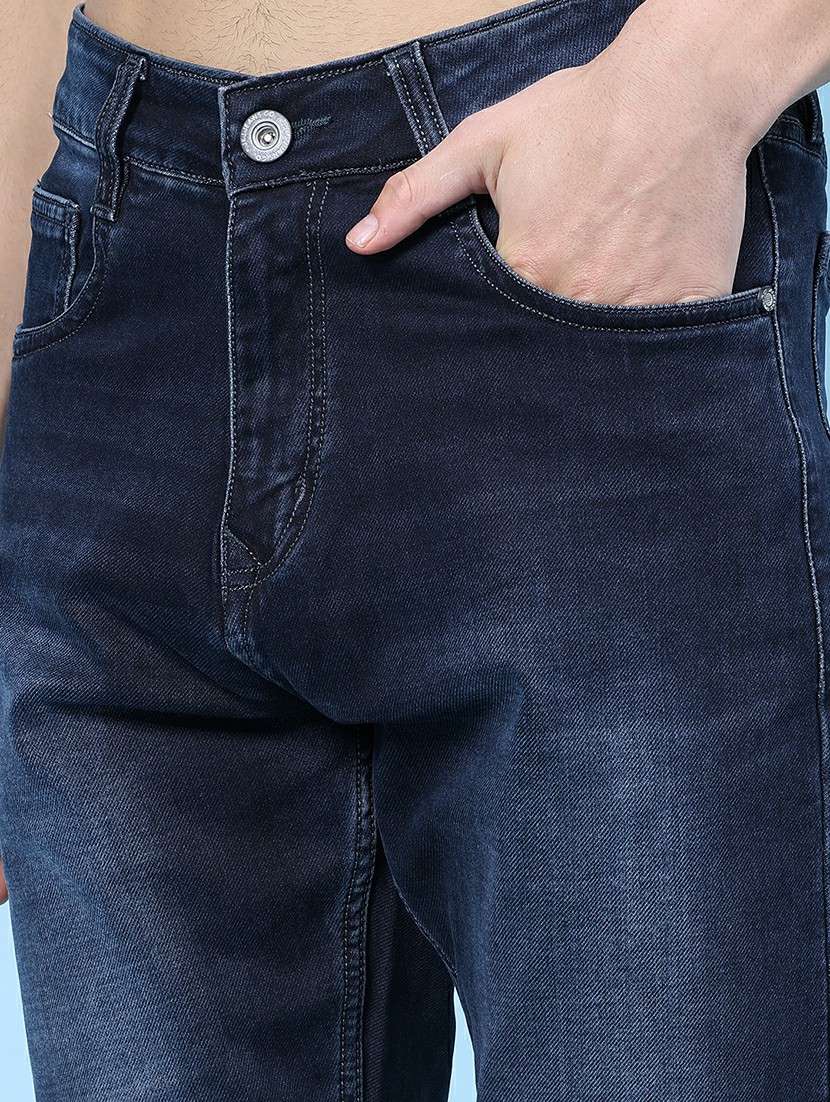 men washed mid rise full length jean - 22005096 -  Standard Image - 4