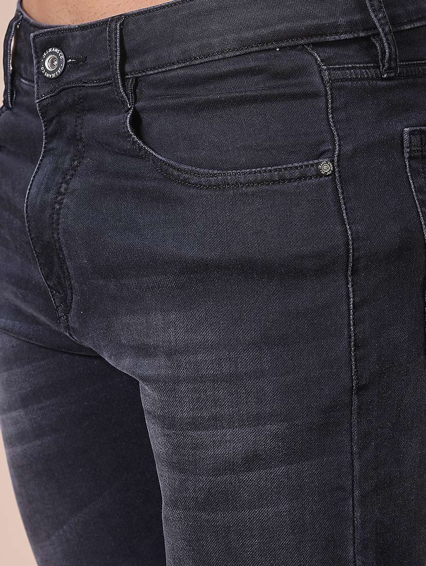 men washed mid rise full length jean - 22005141 -  Standard Image - 4