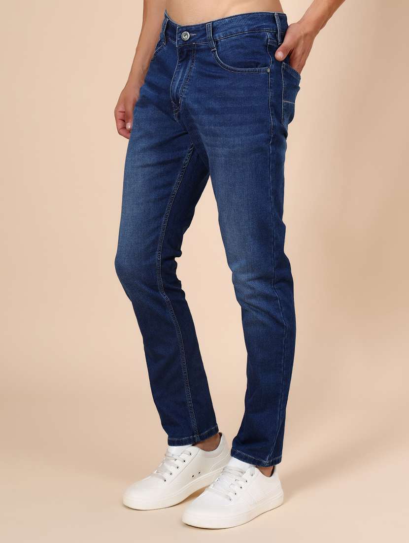 men washed mid rise full length jean - 22005142 -  Standard Image - 1