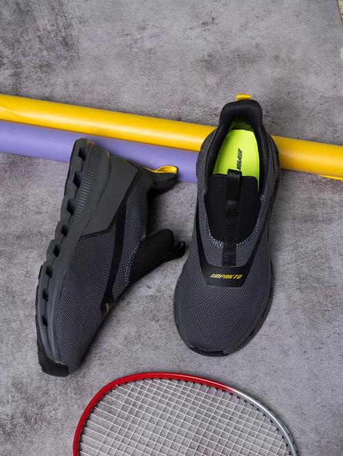men grey slip on casual shoe - 22005913 -  Standard Image - 0