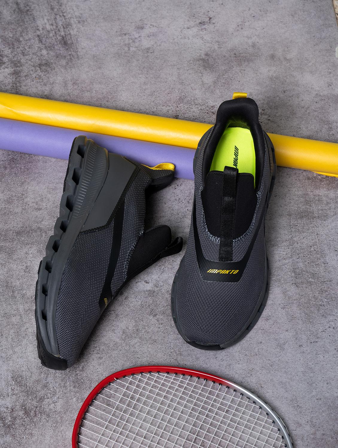men grey slip on casual shoe - 22005913 -  Zoom Image - 0