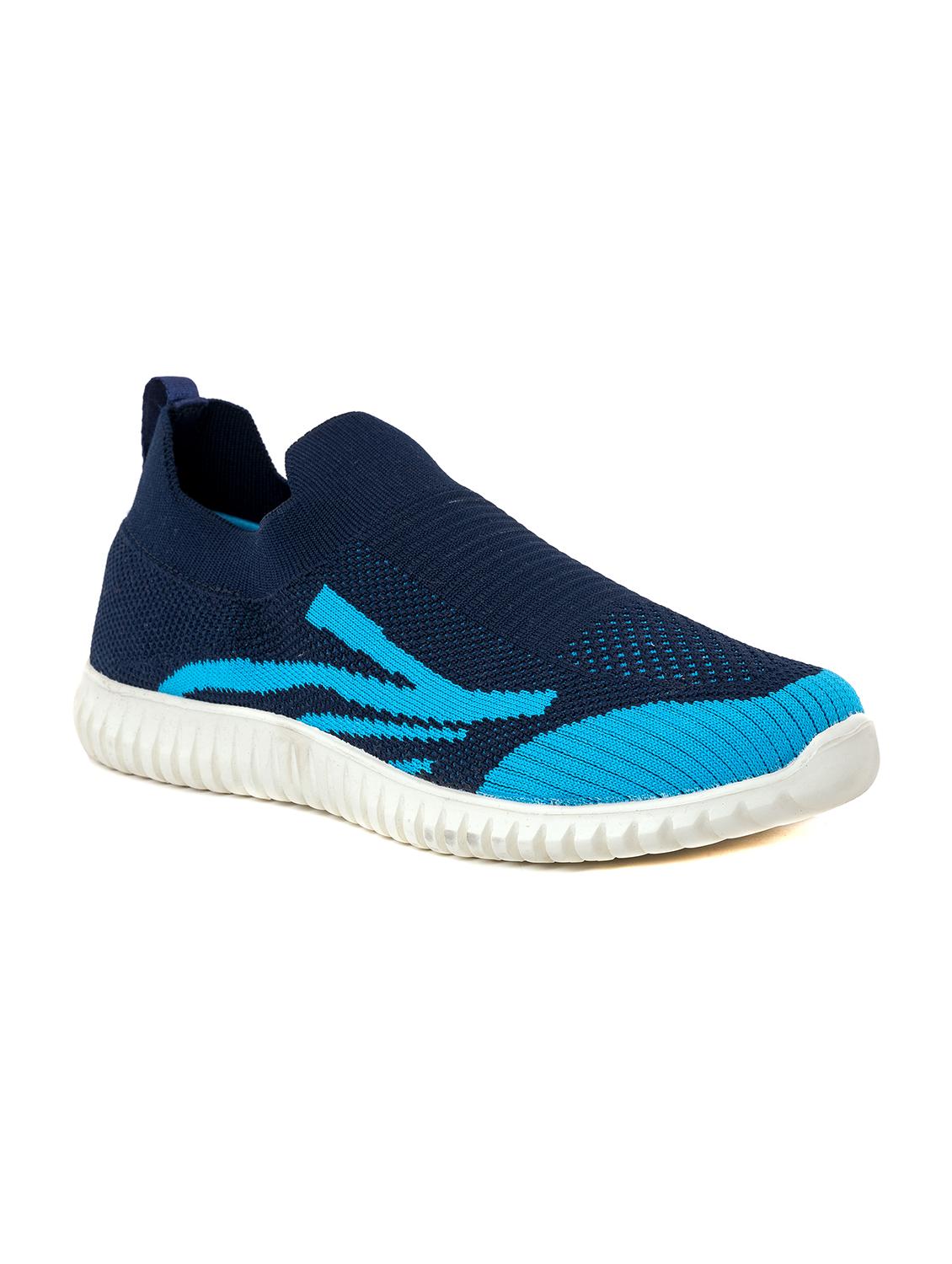 men blue slip on casual shoe - 22005914 -  Standard Image - 1