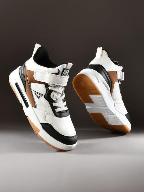 men white lace up sneaker - 22005925 -  Standard Image - 0
