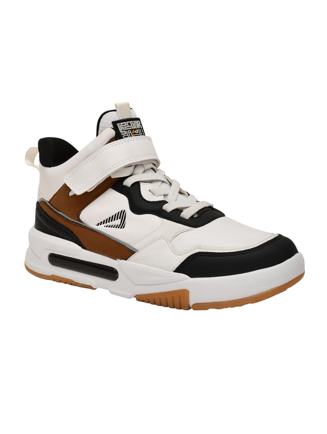 men white lace up sneaker - 22005925 -  Standard Image - 1