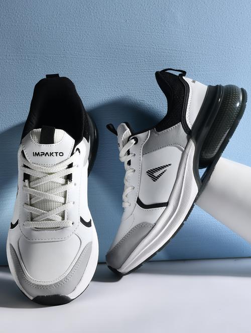 men white lace up sneaker - 22005927 - Standard Image - 0