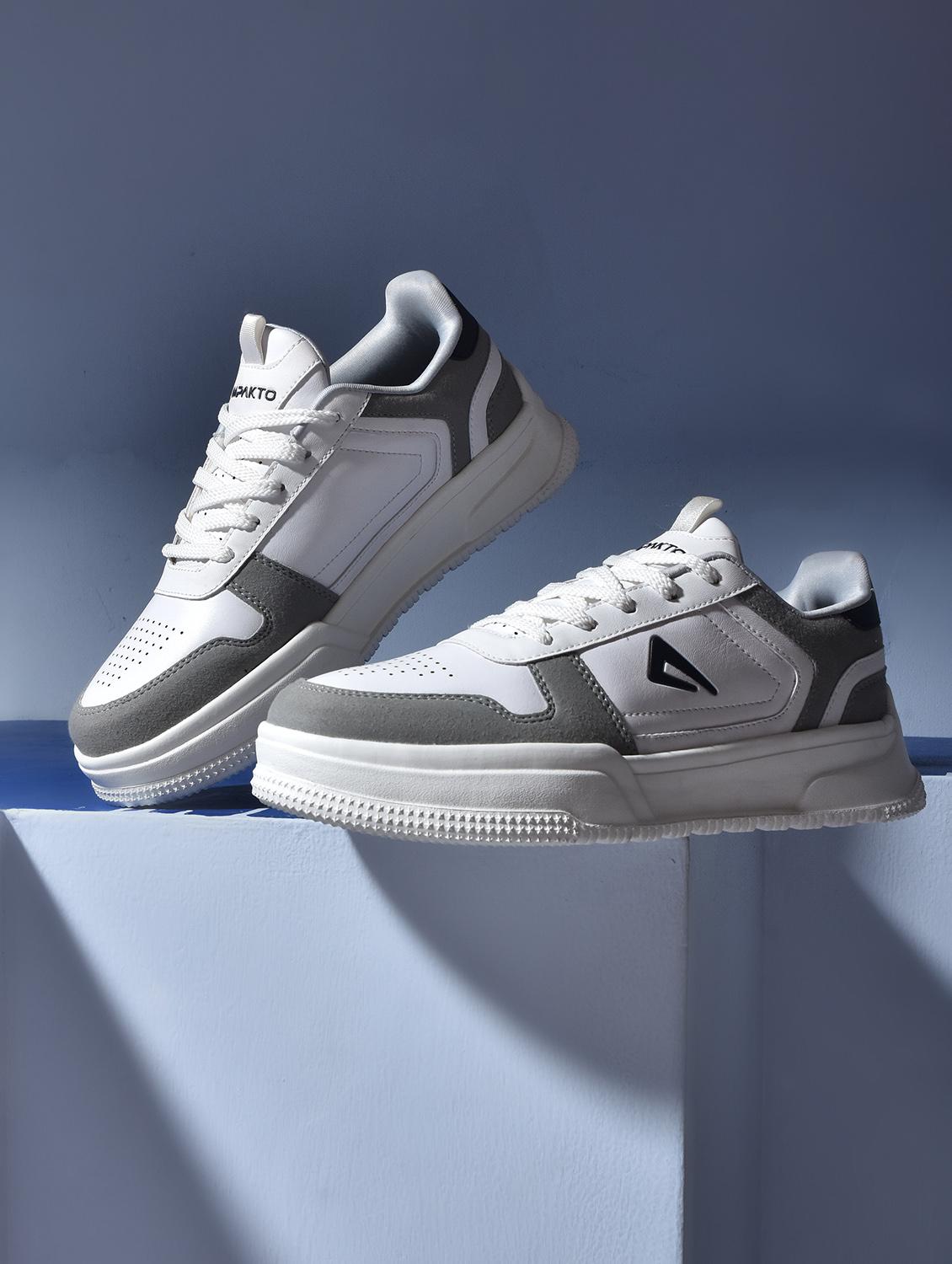 men grey lace up sneaker