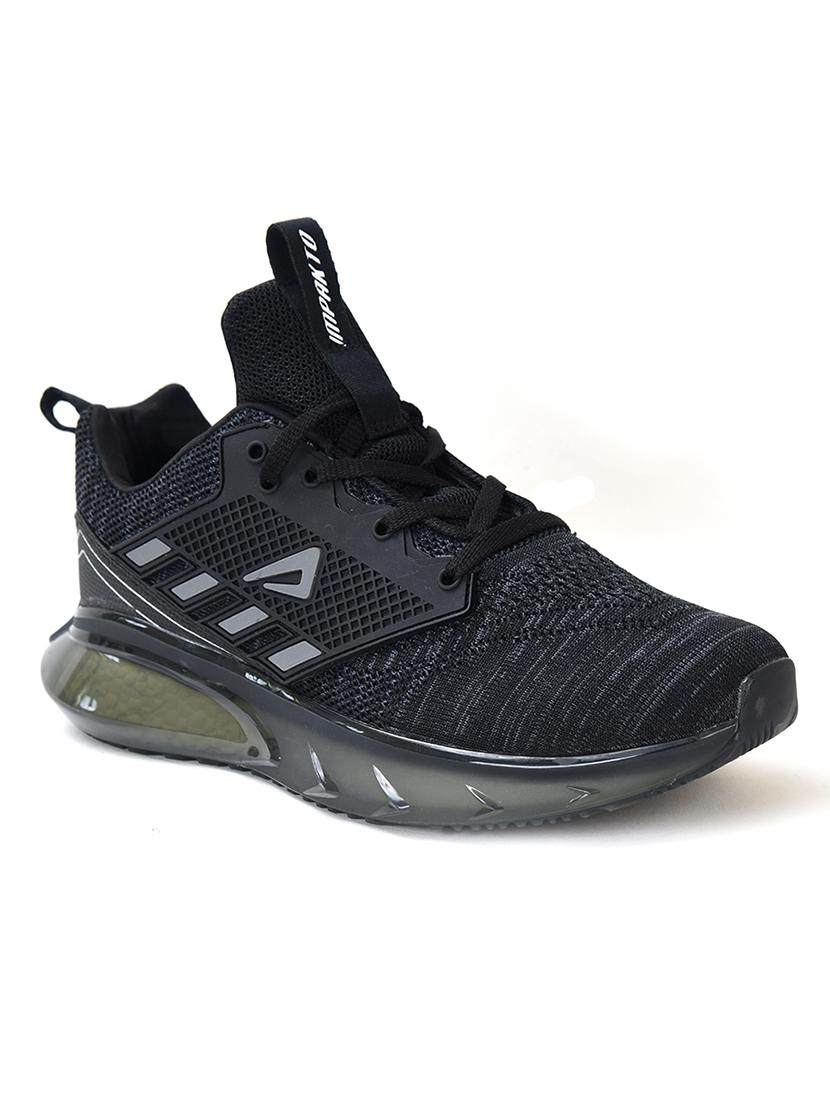 men black lace up sport shoe - 22005978 -  Standard Image - 1