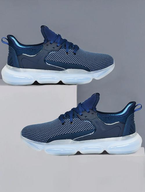 men blue lace up sport shoe - 22005981 -  Standard Image - 0