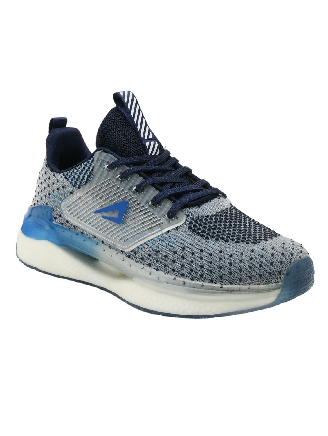 men grey lace up sport shoe - 22006004 -  Standard Image - 1