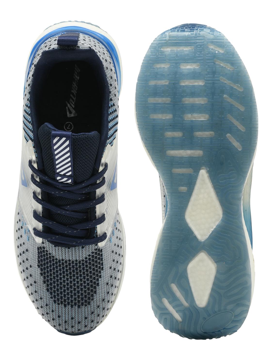 men grey lace up sport shoe - 22006004 - Standard Image - 4