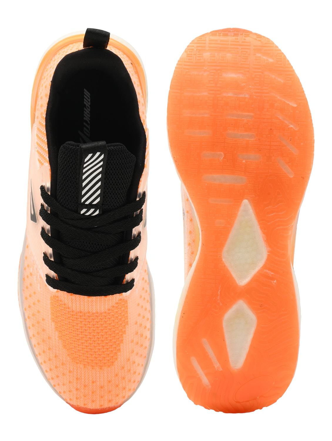 men orange lace up sport shoe - 22006008 - Standard Image - 4
