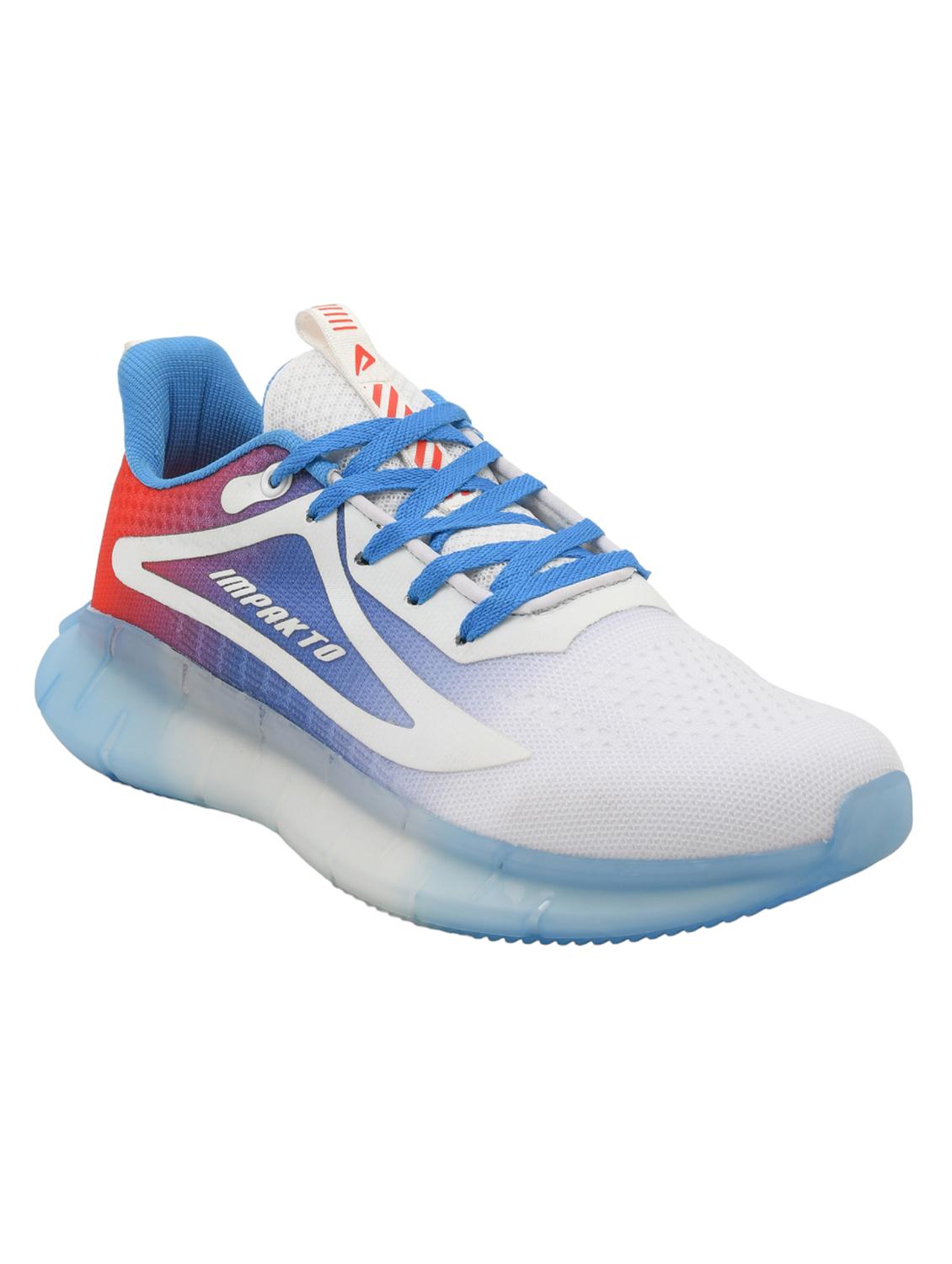 men blue lace up sport shoe - 22006009 -  Standard Image - 1