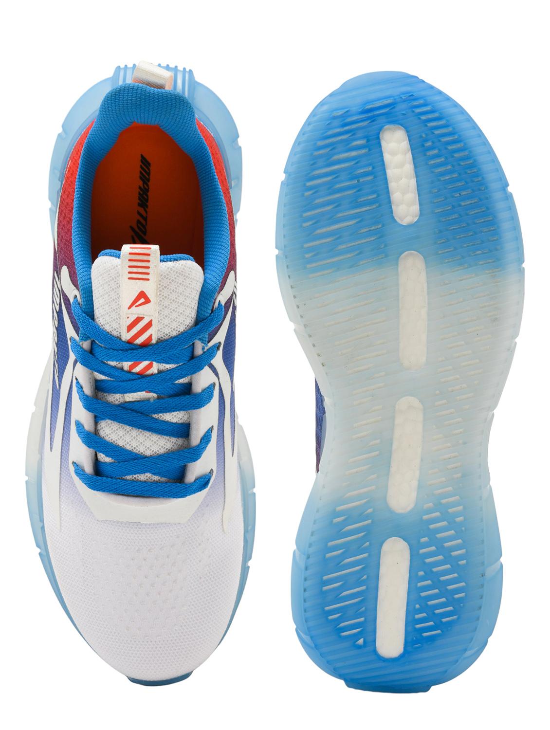 men blue lace up sport shoe - 22006009 - Standard Image - 4