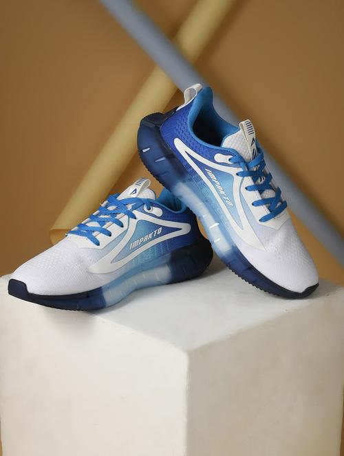 men blue lace up sport shoe - 22006013 -  Standard Image - 0