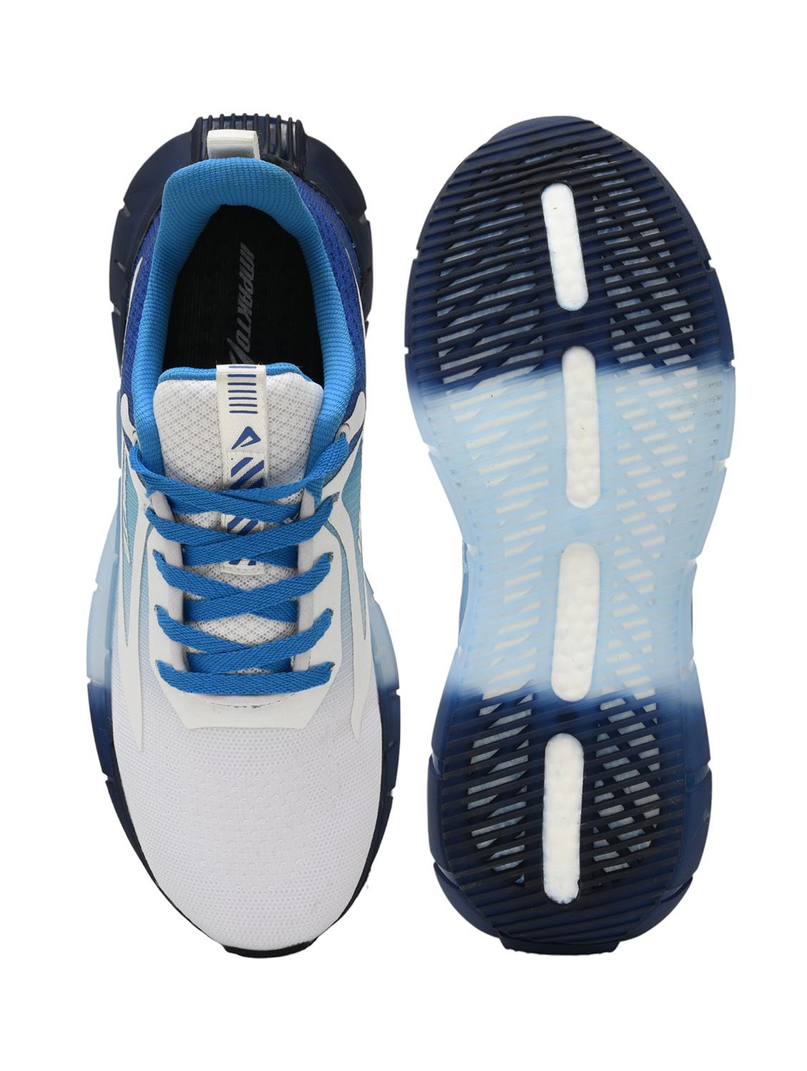 men blue lace up sport shoe - 22006013 - Standard Image - 4