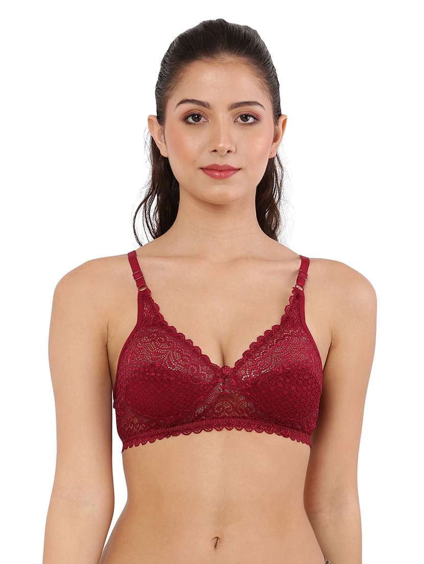 women pack of 2 non padded lace bra - 22006173 -  Standard Image - 1