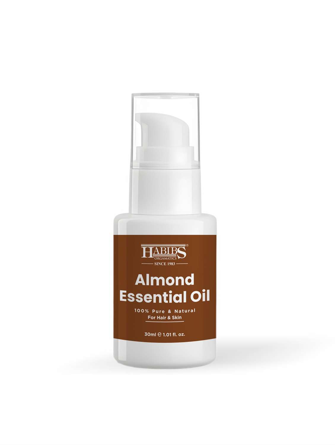 sweet almond carrier oil - 100% natural, cold-pressed for radiant skin, hair & massage 30ml - 22006214 -  Standard Image - 1
