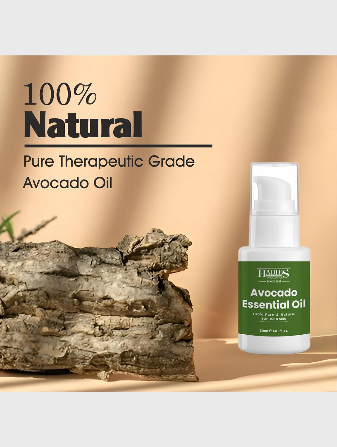 avocado carrier oil - 100% natural, cold-pressed for deep skin hydration & hair repair 30ml - 22006218 - Standard Image - 4