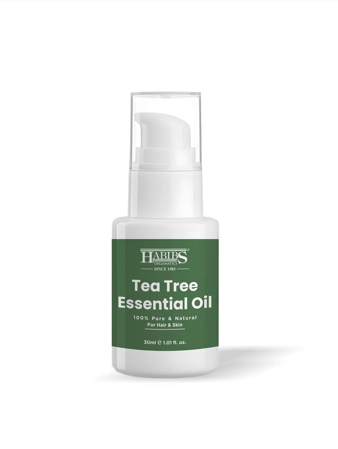 tea tree essential oil for acne, skin & hair 100% undiluted, therapeutic grade 30ml - 22006219 - Standard Image - 1