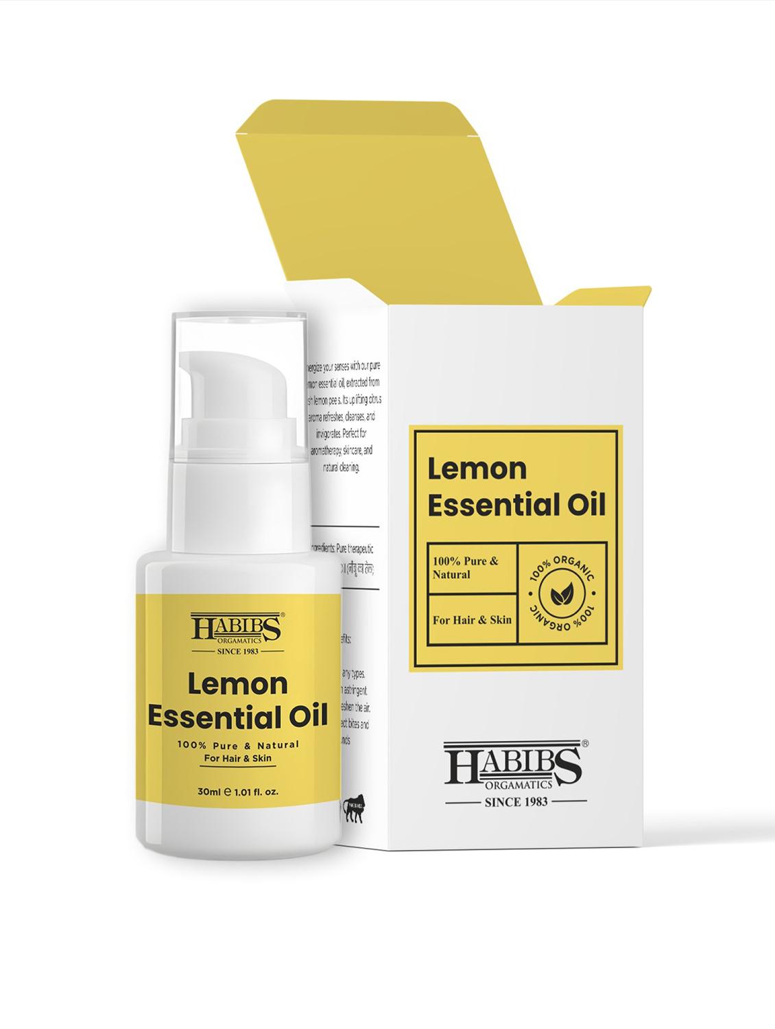 lemon essential oil - 100% undiluted, therapeutic grade for uplifting aromatherapy & cleaning 30ml - 22006222 - Standard Image - 1