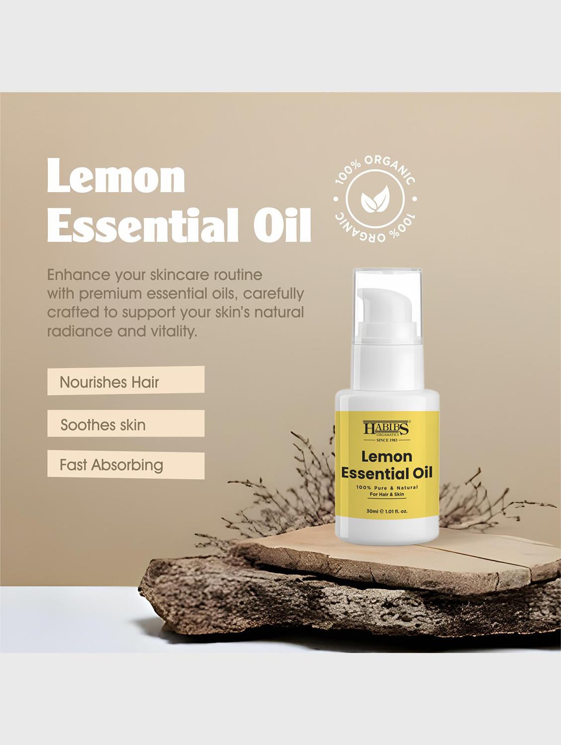 lemon essential oil - 100% undiluted, therapeutic grade for uplifting aromatherapy & cleaning 30ml - 22006222 - Standard Image - 4