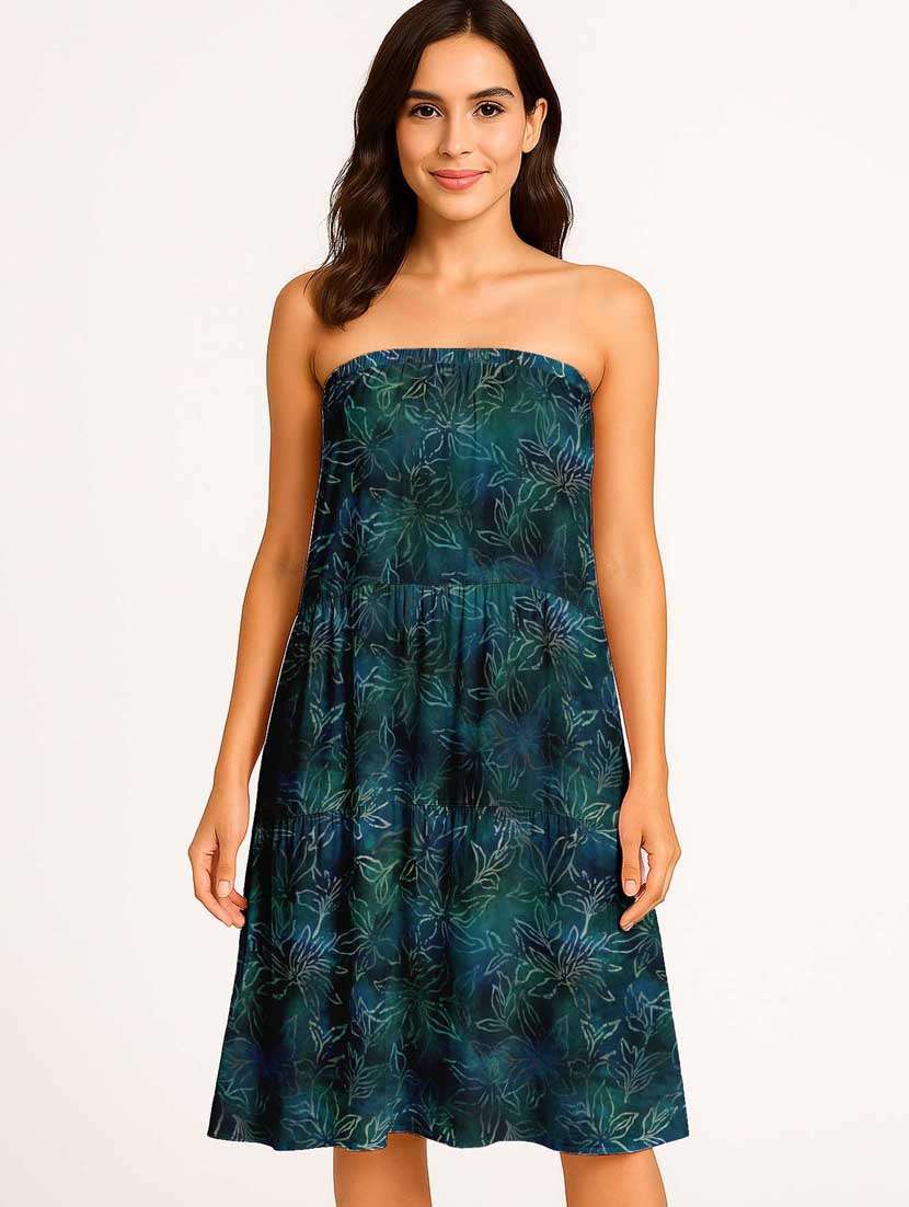 women floral printed high rise maxi tiered skirt - 22006329 - Standard Image - 4