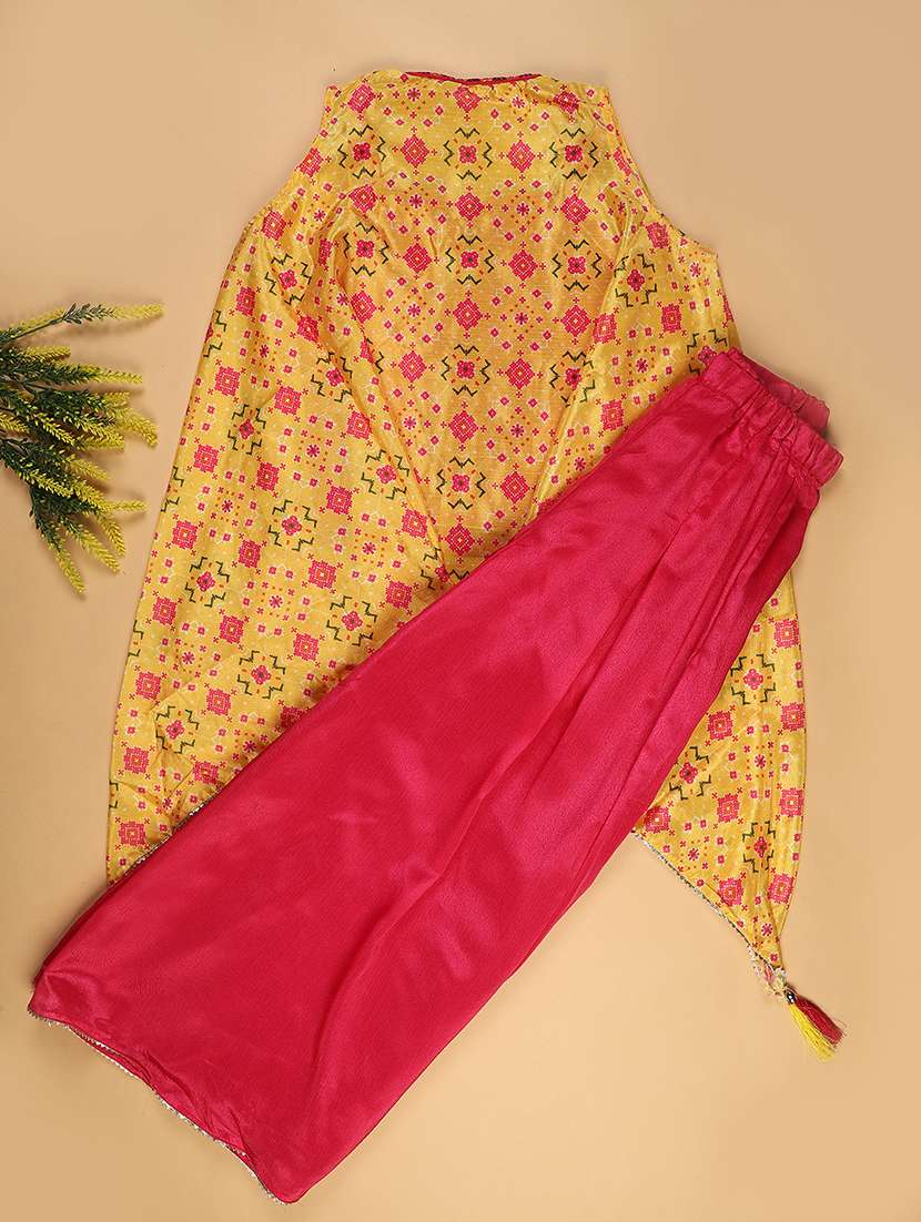 girls embroidered top and pant set - 22006528 -  Standard Image - 1