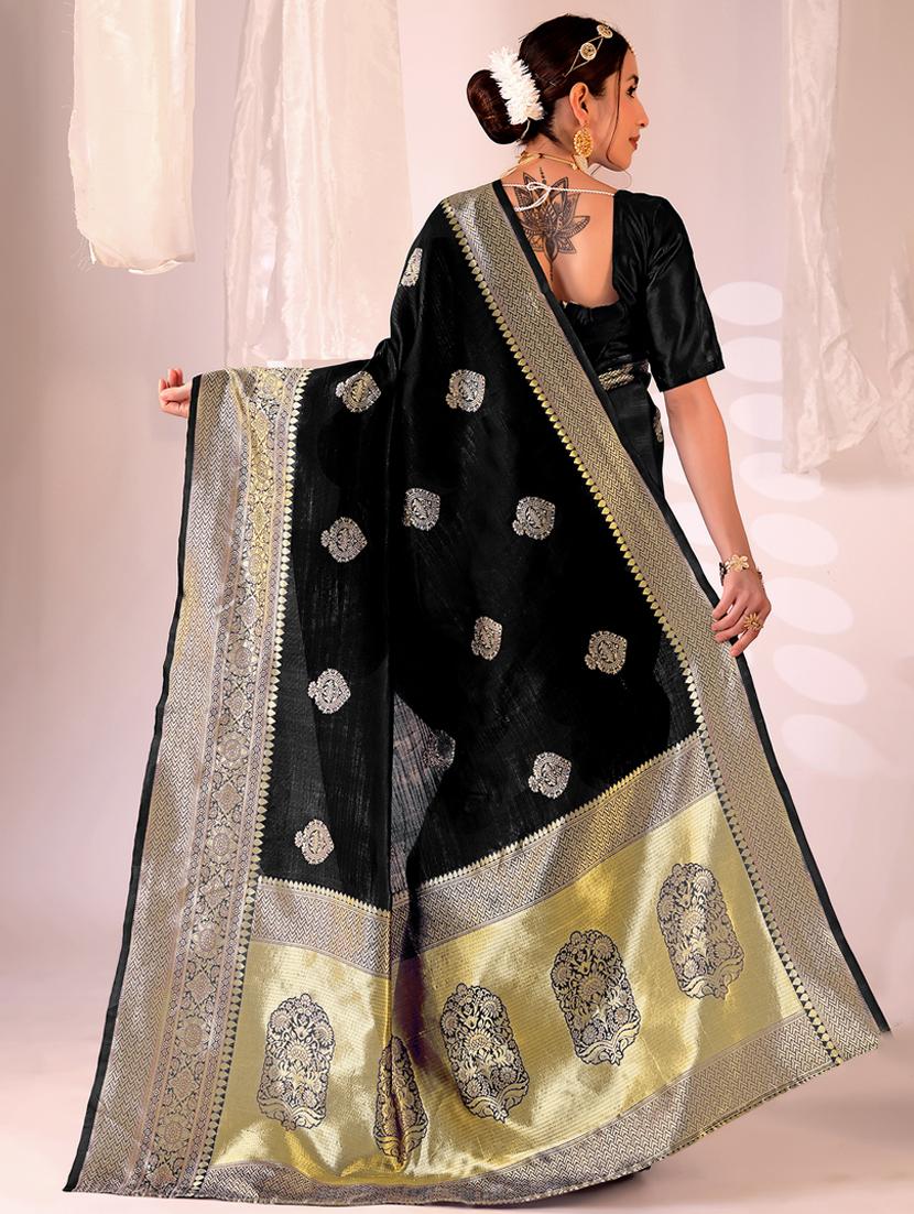 women self design kanjivaram saree with blouse - 22006974 -  Standard Image - 1