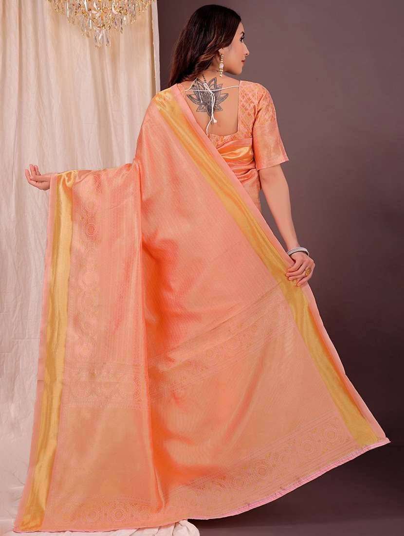 women self design kanjivaram saree with blouse - 22007048 -  Standard Image - 1