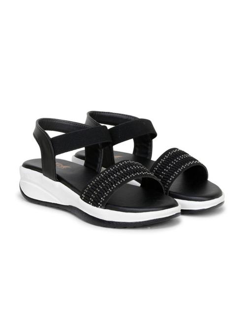 women texture back strap wedge - 22007716 -  Standard Image - 0