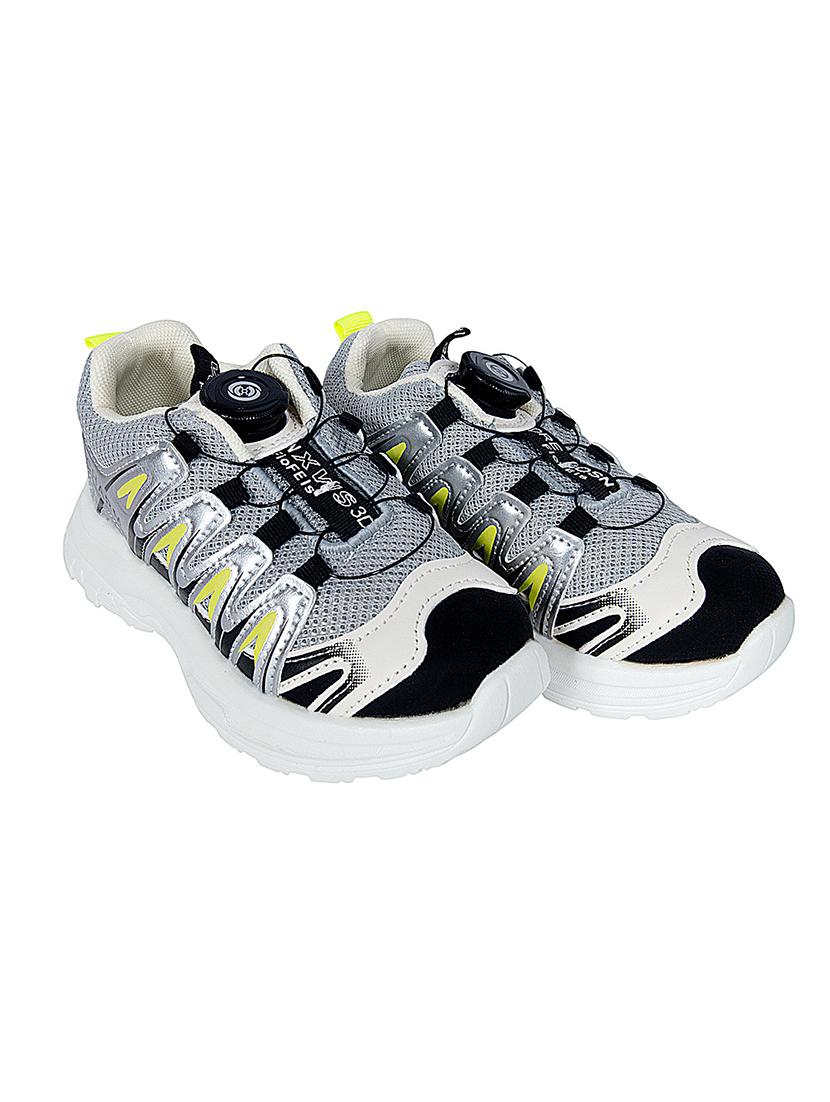 unisex grey lace up sport shoe - 22007743 - Standard Image - 1