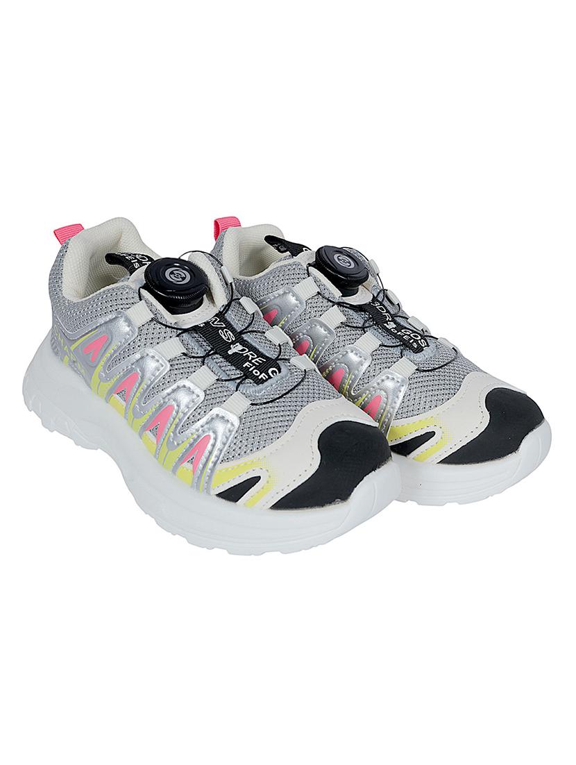 unisex grey lace up sport shoe - 22007744 - Standard Image - 1