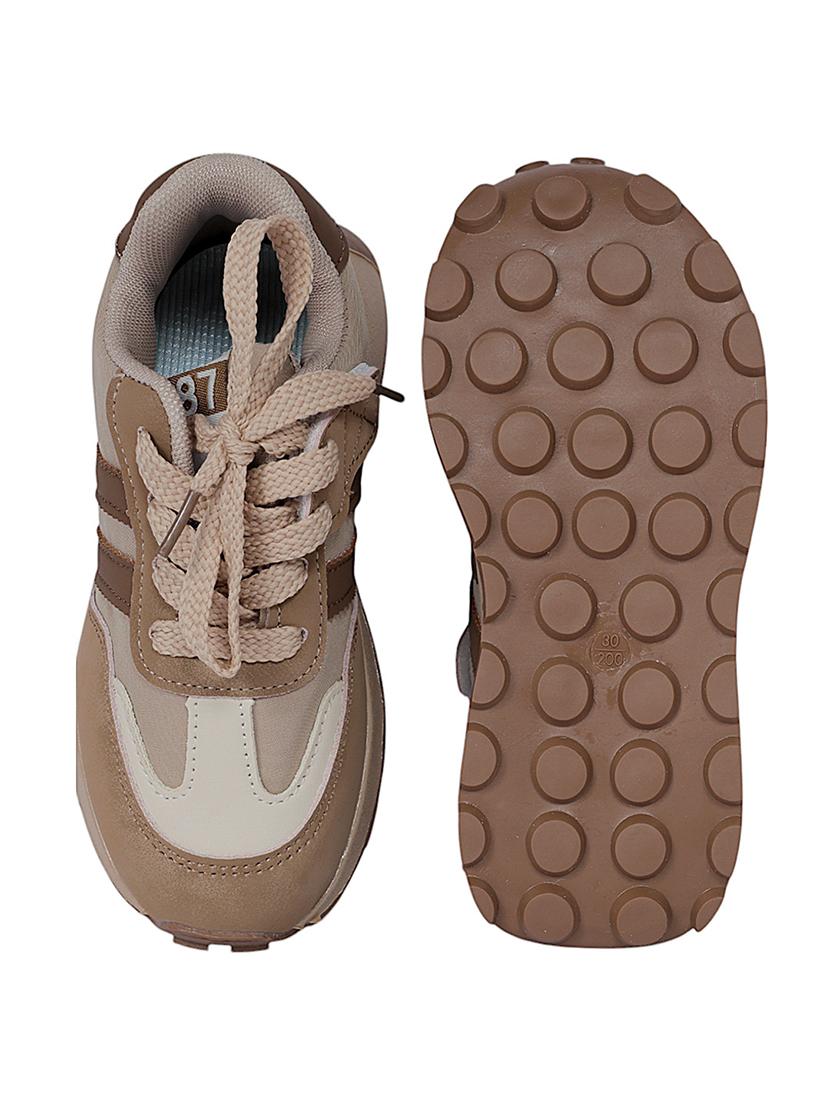 unisex color block lace up sneaker - 22007752 - Standard Image - 4