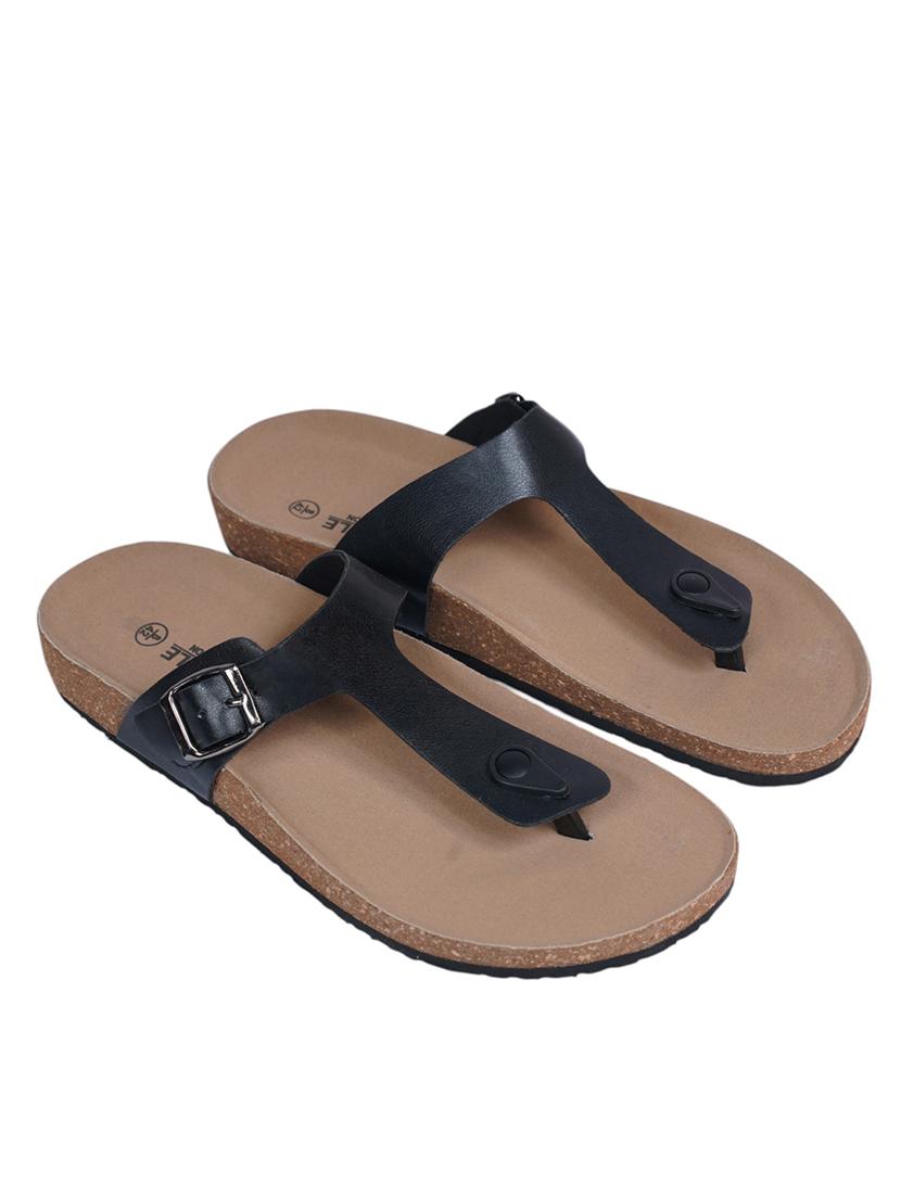 men solid toe separator sandal - 22007760 - Standard Image - 1