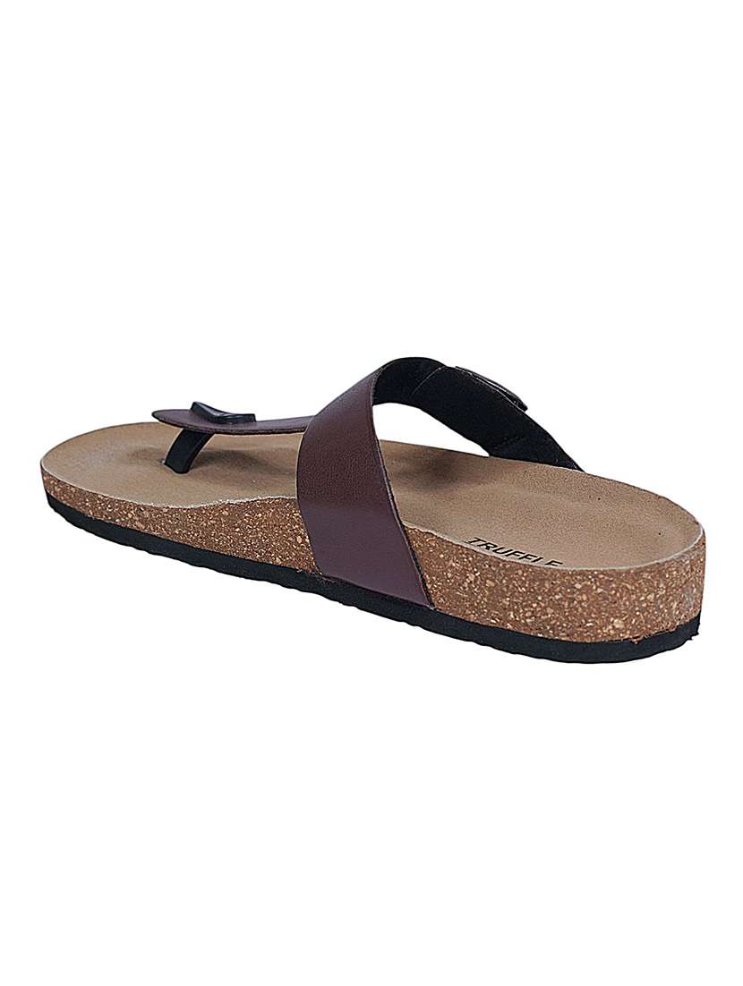 men solid toe separator sandal - 22007761 - Standard Image - 4