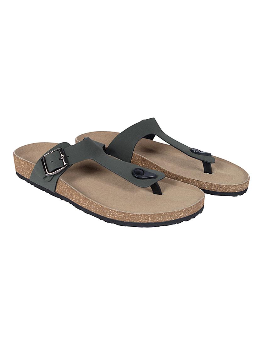 men solid toe separator sandal - 22007762 - Standard Image - 1