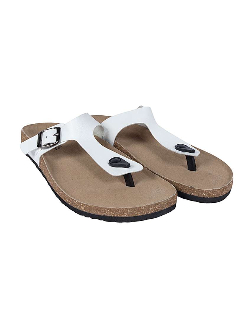 men solid toe separator sandal - 22007763 - Standard Image - 1