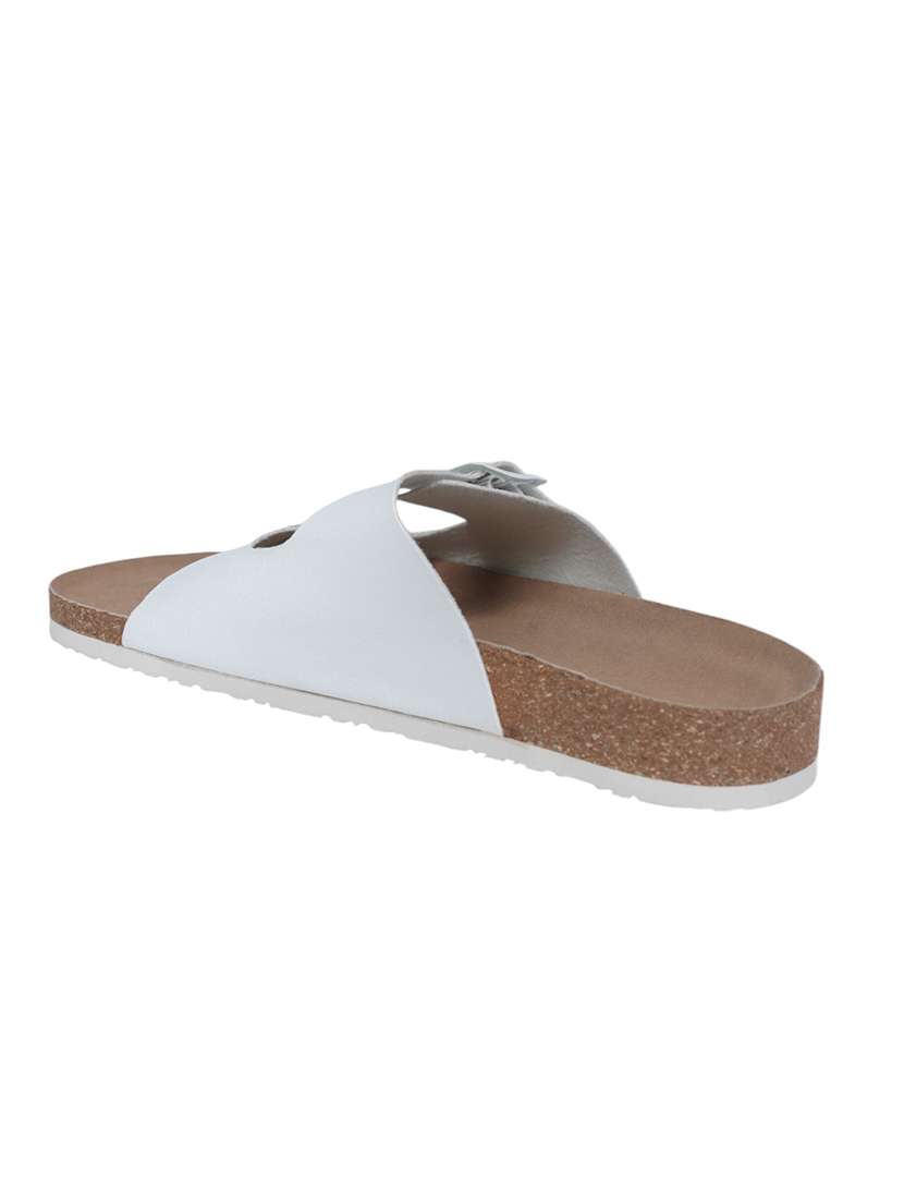 men solid slip on sandal - 22007767 -  Standard Image - 4