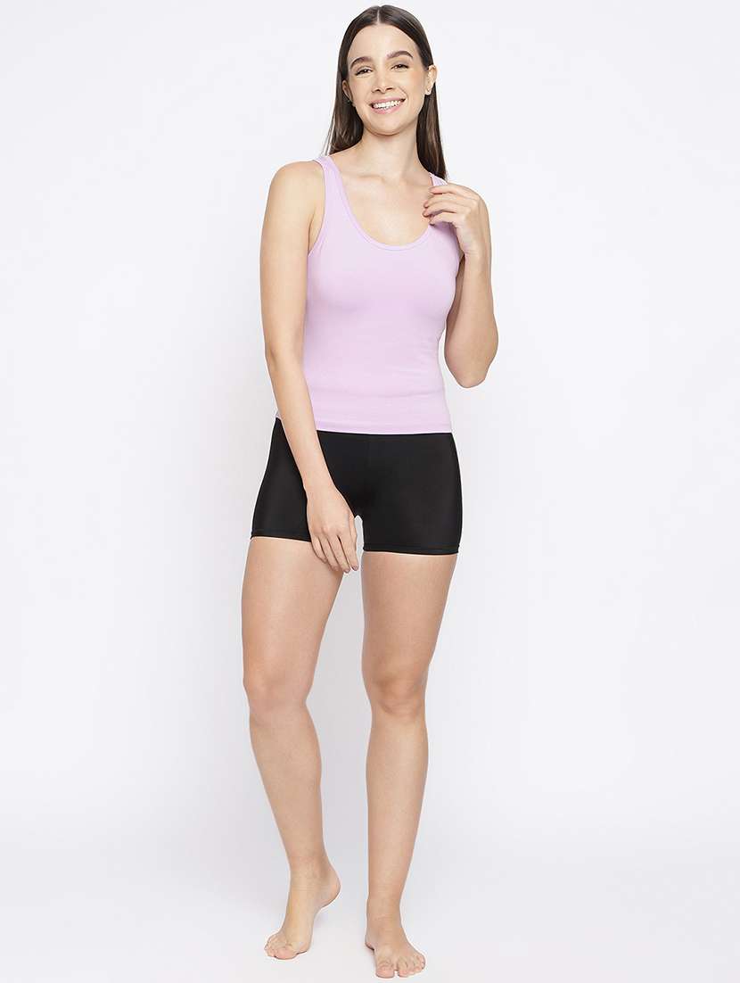 women pack of 4 solid camisole - 22007854 -  Standard Image - 4