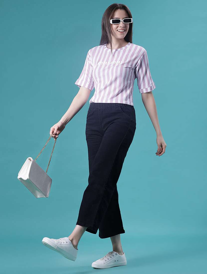 girls striped short sleeve t-shirt - 22007998 -  Standard Image - 4