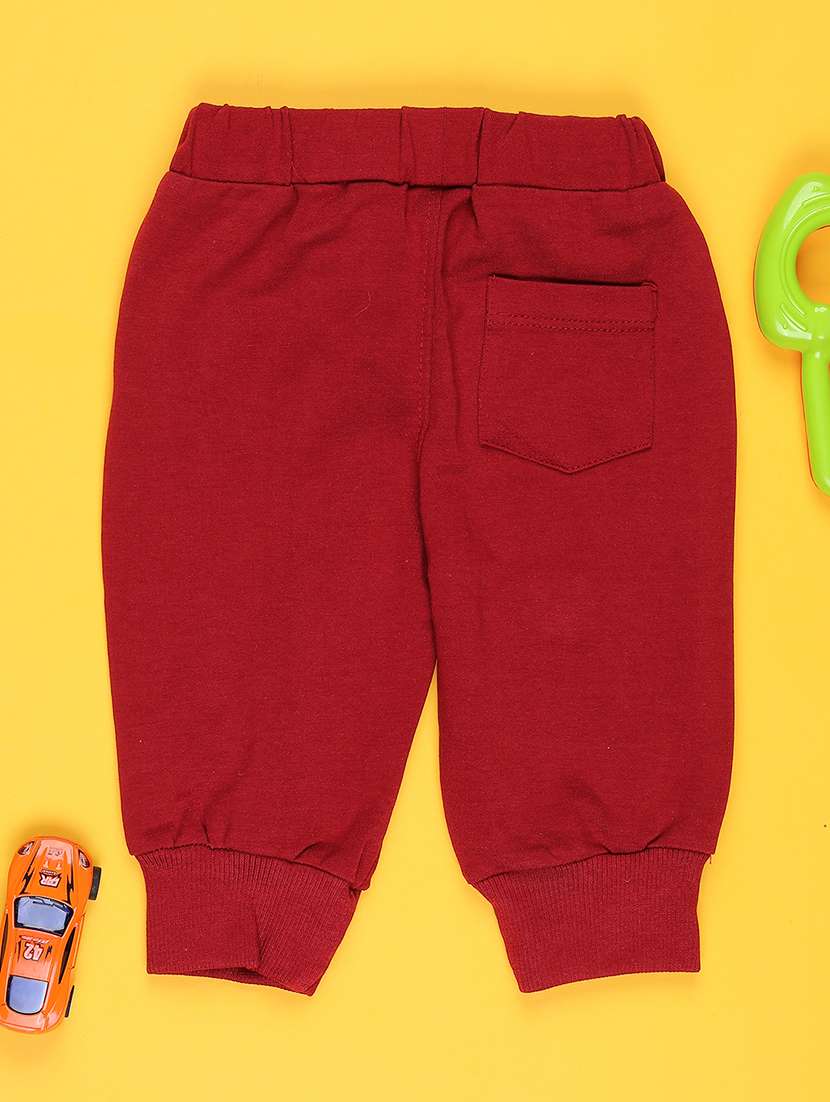 kids solid mid rise jogger - 22008051 -  Standard Image - 1