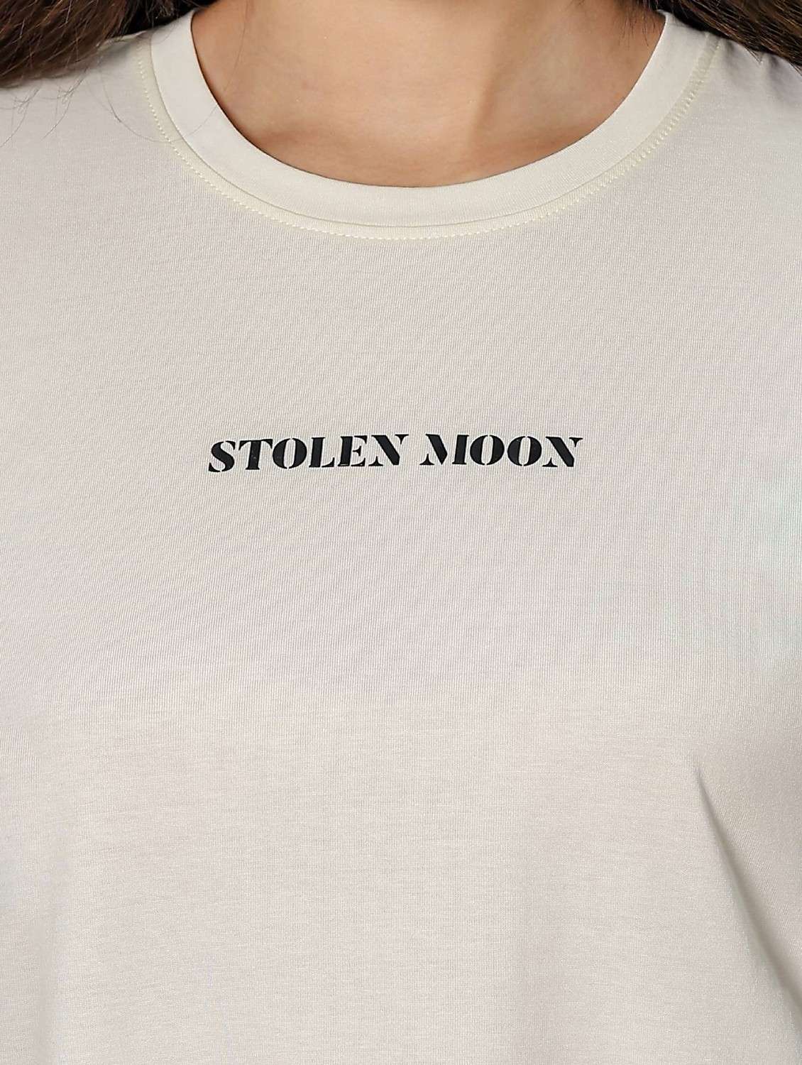 women typographic short sleeve t-shirt & trouser co-ord set - 22008330 - Standard Image - 6