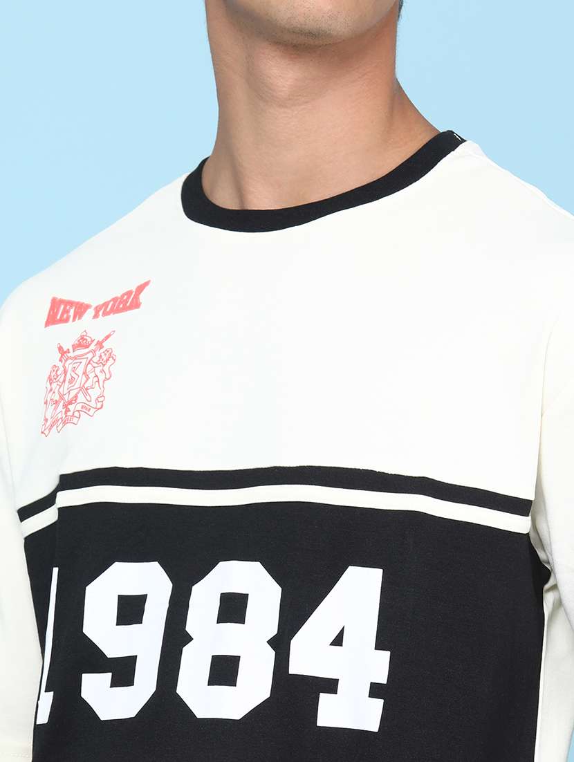 men printed short sleeves oversized t-shirt - 22008880 -  Standard Image - 1