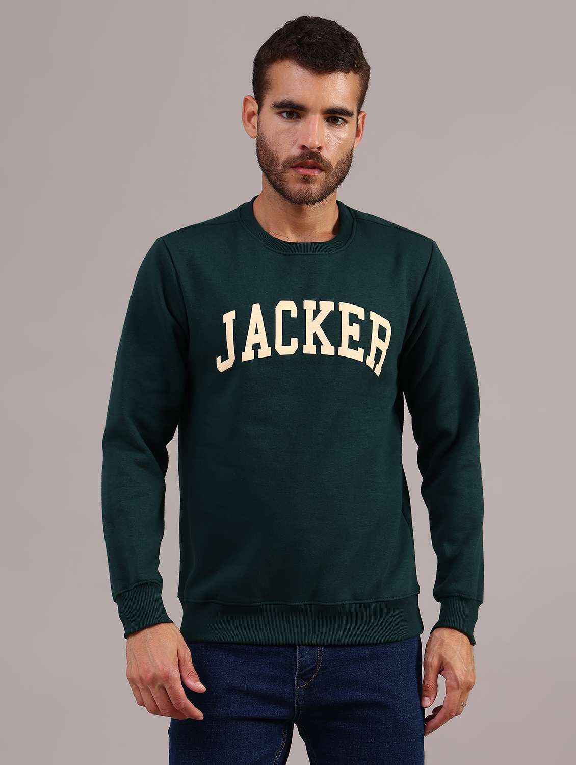 men printed long sleeve regular fit sweatshirt - 22008988 -  Standard Image - 1