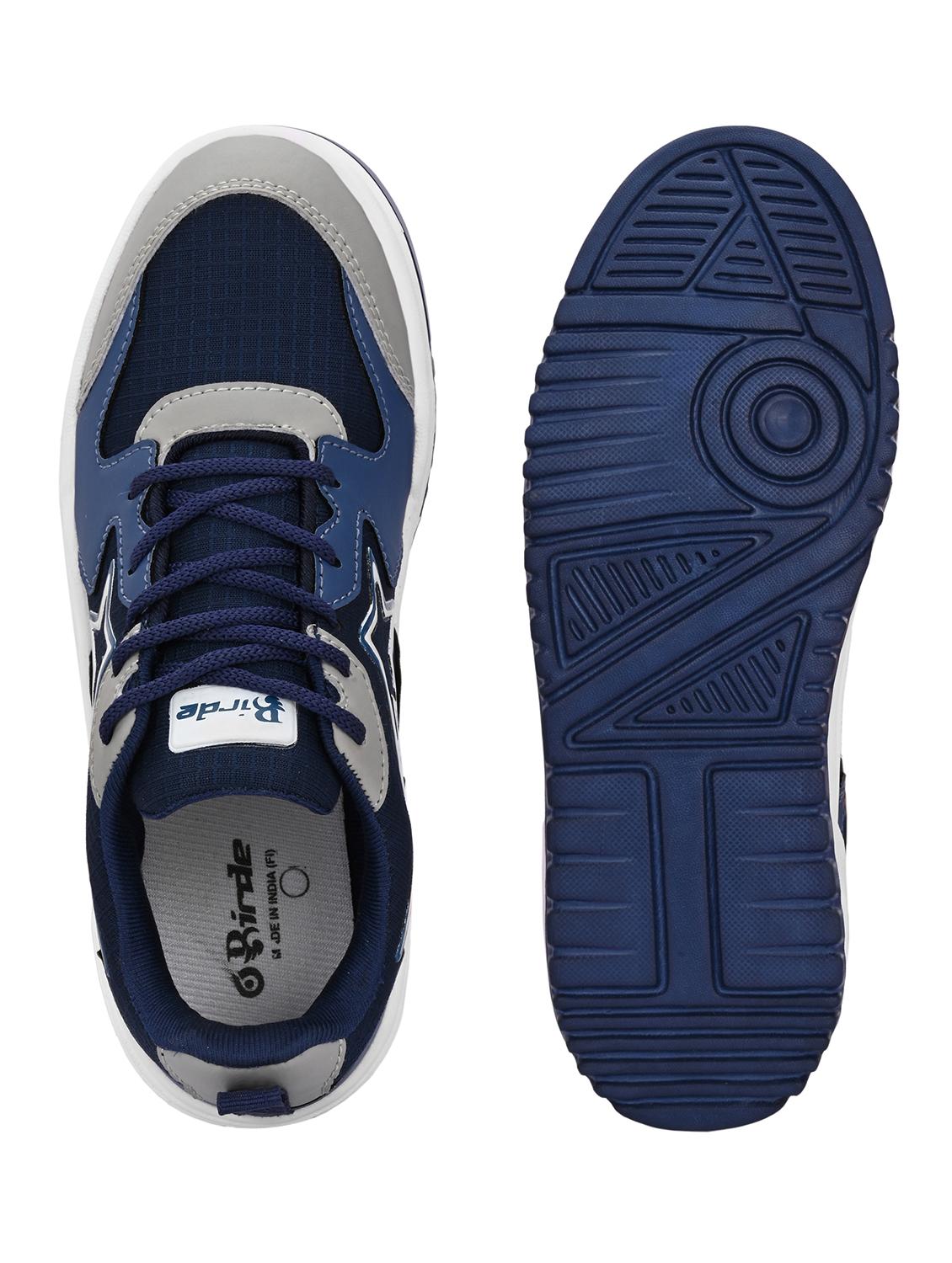 men blue lace up sneaker - 22009237 - Standard Image - 4