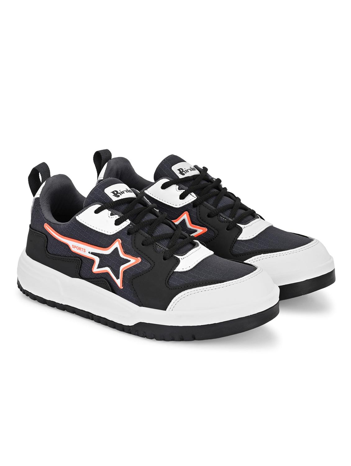 men black lace up sneaker - 22009238 -  Standard Image - 1