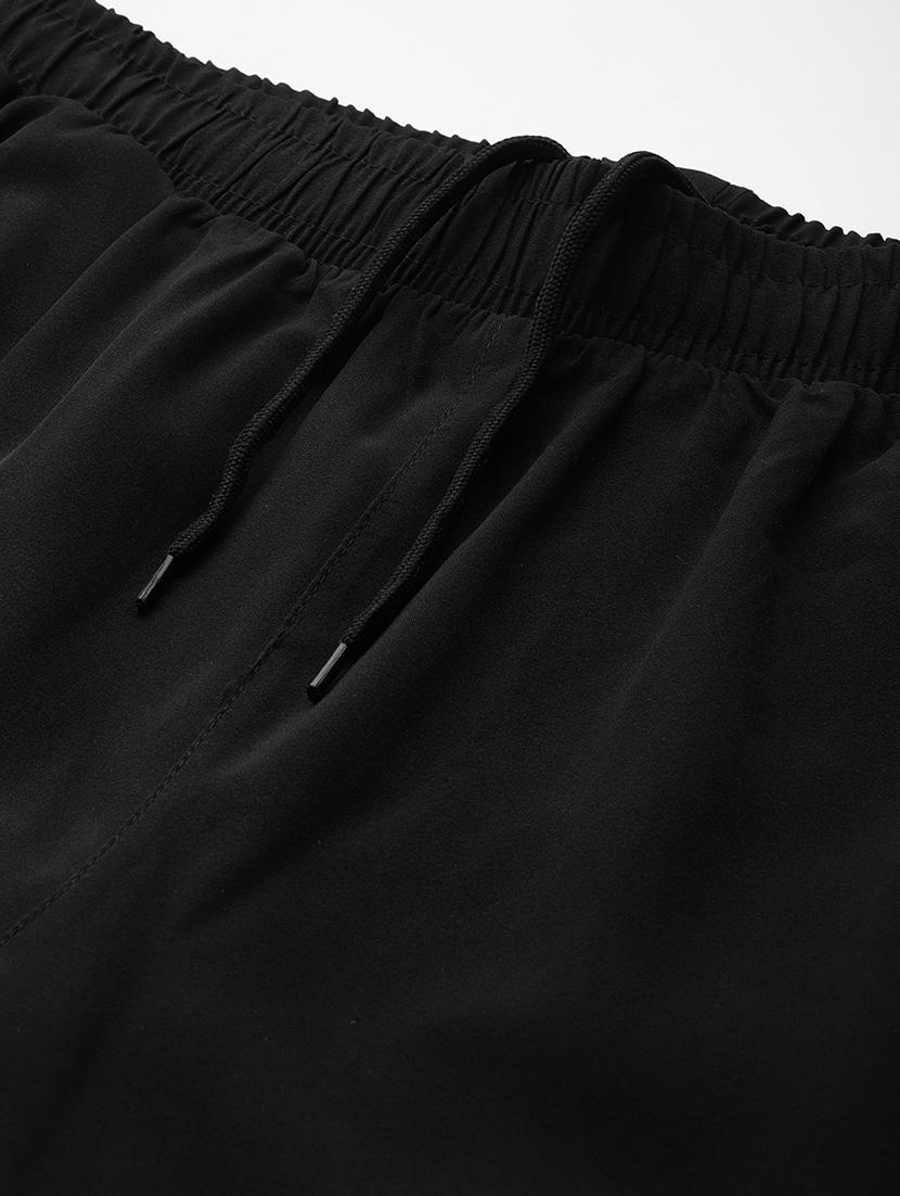 men solid regular fit full length track pant - 22009261 - Standard Image - 4