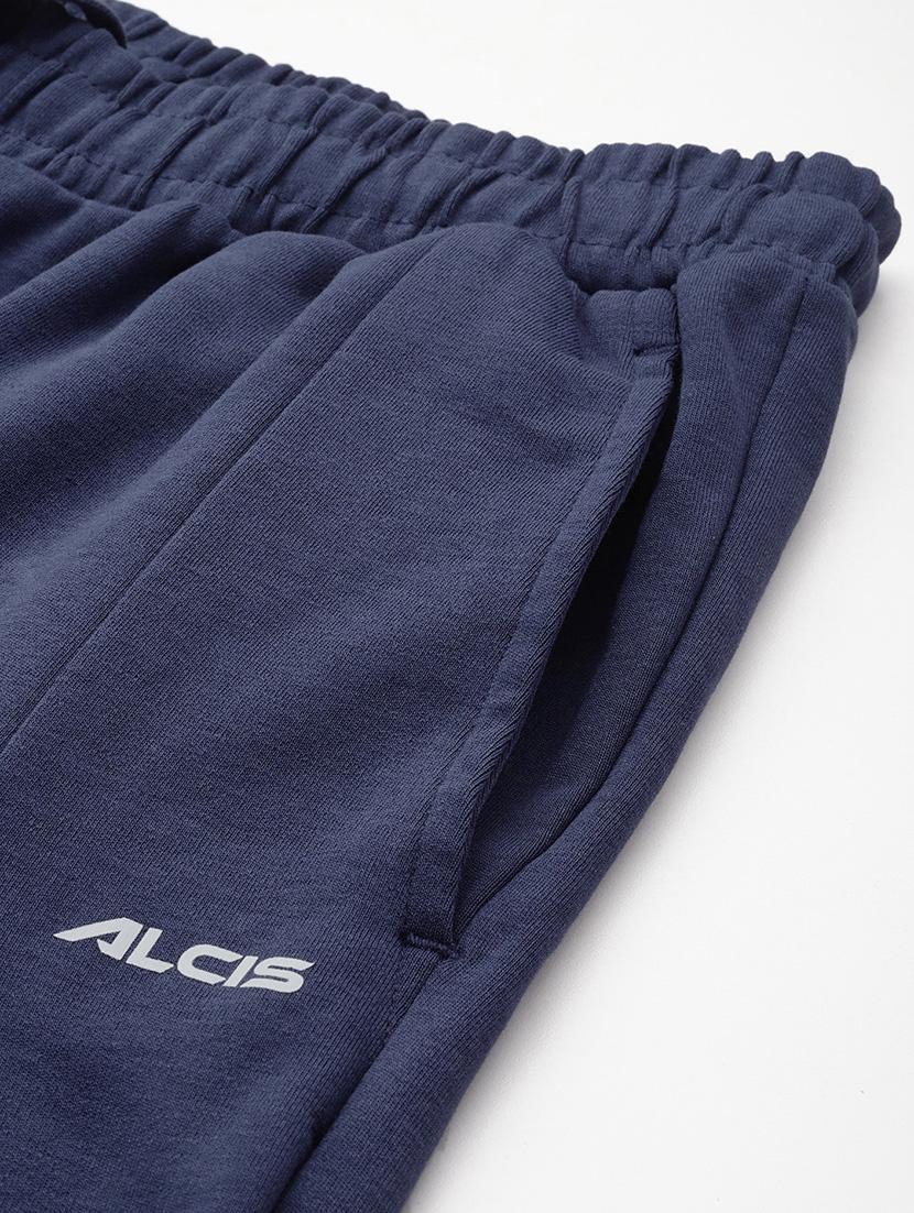 men solid regular fit full length track pant - 22009265 - Standard Image - 4