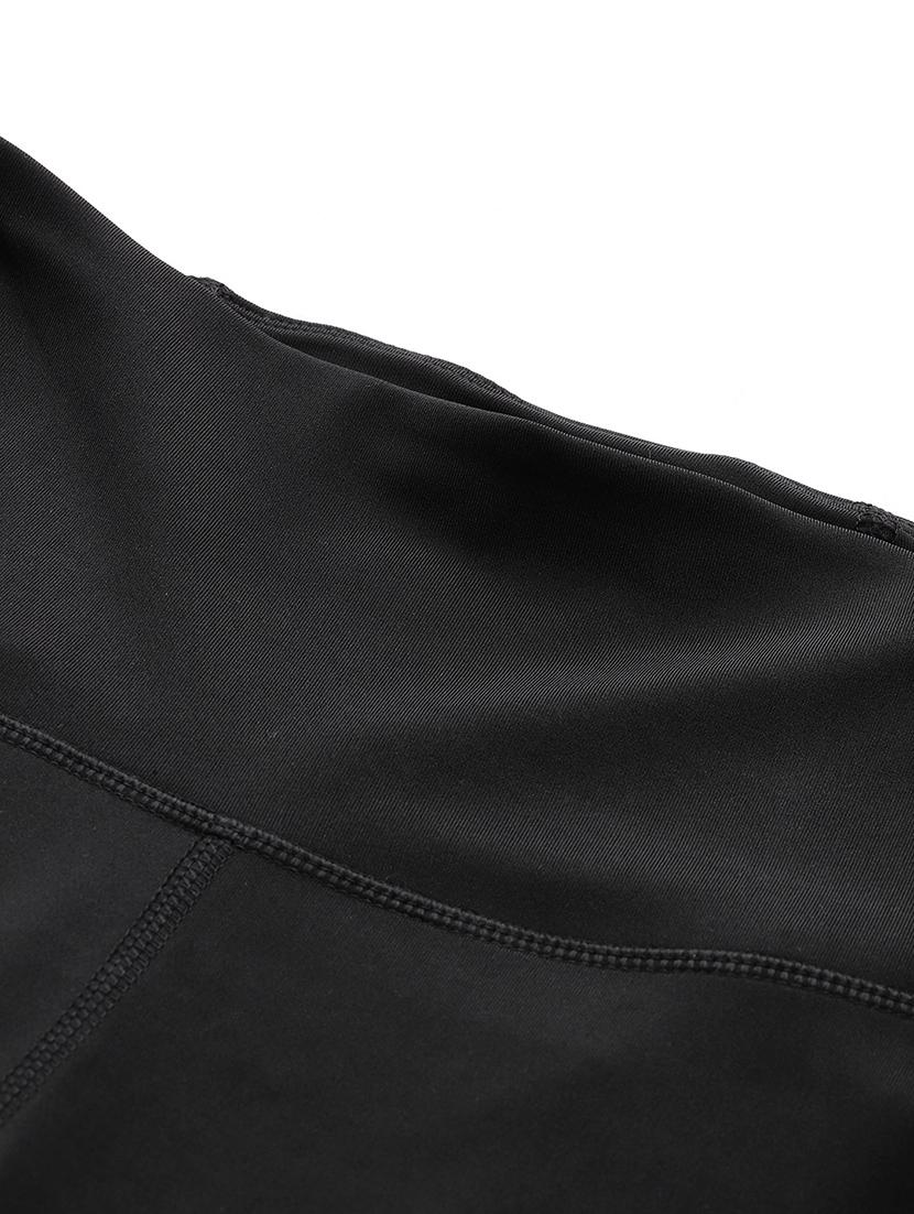 women solid high rise slim fit yoga pant - 22009270 - Standard Image - 4